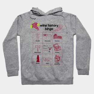 Wine History Bingo Hoodie